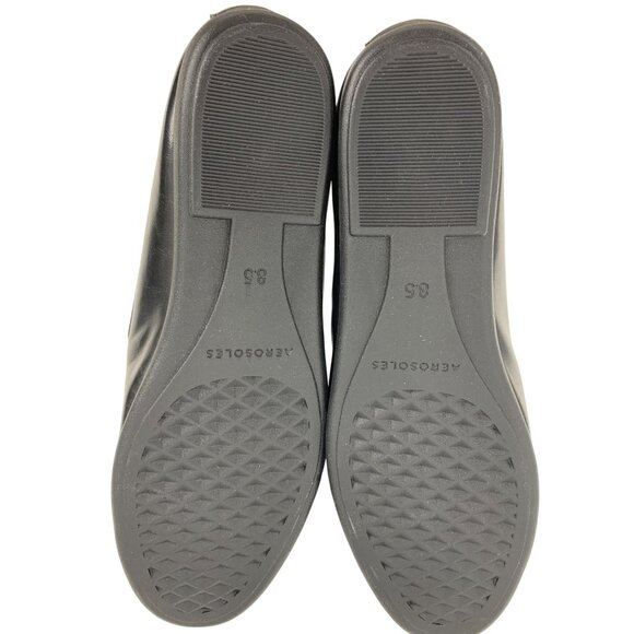 Aerosoles  Brooks Black Tassel Loafers Ballet Flats Size 8.5 New - Picture 4 of 12